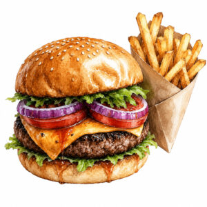 Formule Burger steak Aubrac